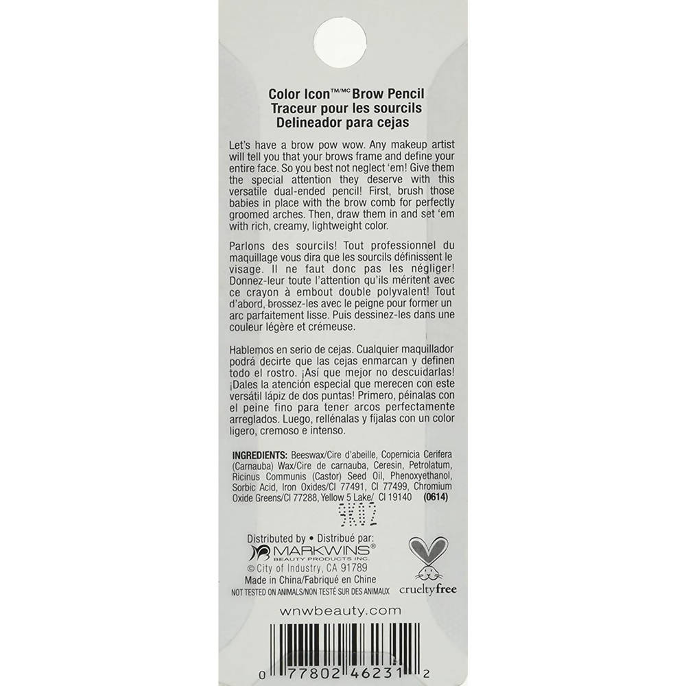 Wet n Wild Color Icon Brow Pencil - Brunettes Do It Better | Grocsy