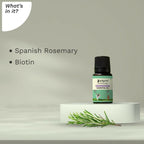 Pilgrim Spanish Rosemary Essential Oil For Hair Growth, Hair Fall Control & Hair Strengthening | Grocsy