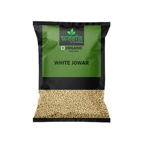 Weefa Organic White Jowar /Jawar/Sorghum | Grocsy