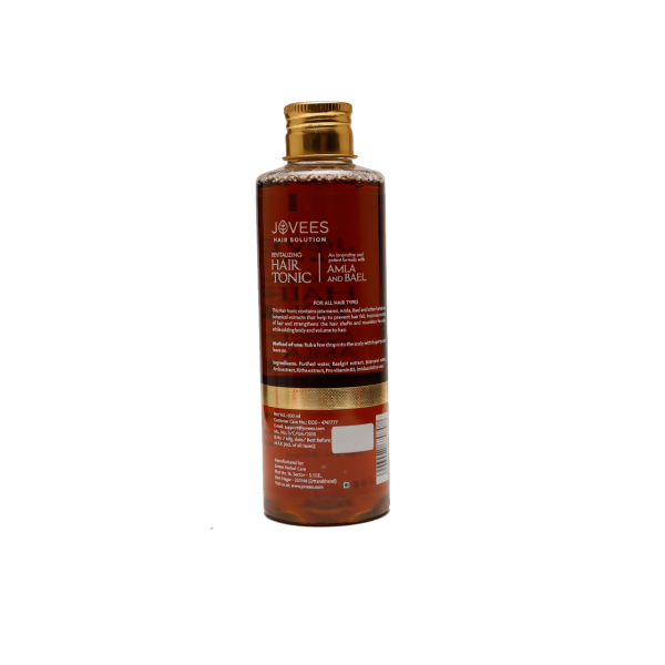 Jovees Revitalising Amla & Bael Hair Tonic For Long, Strong & Thick Hair | Grocsy
