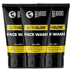 Beardo Ultraglow Face Wash All - In - 1 | Grocsy