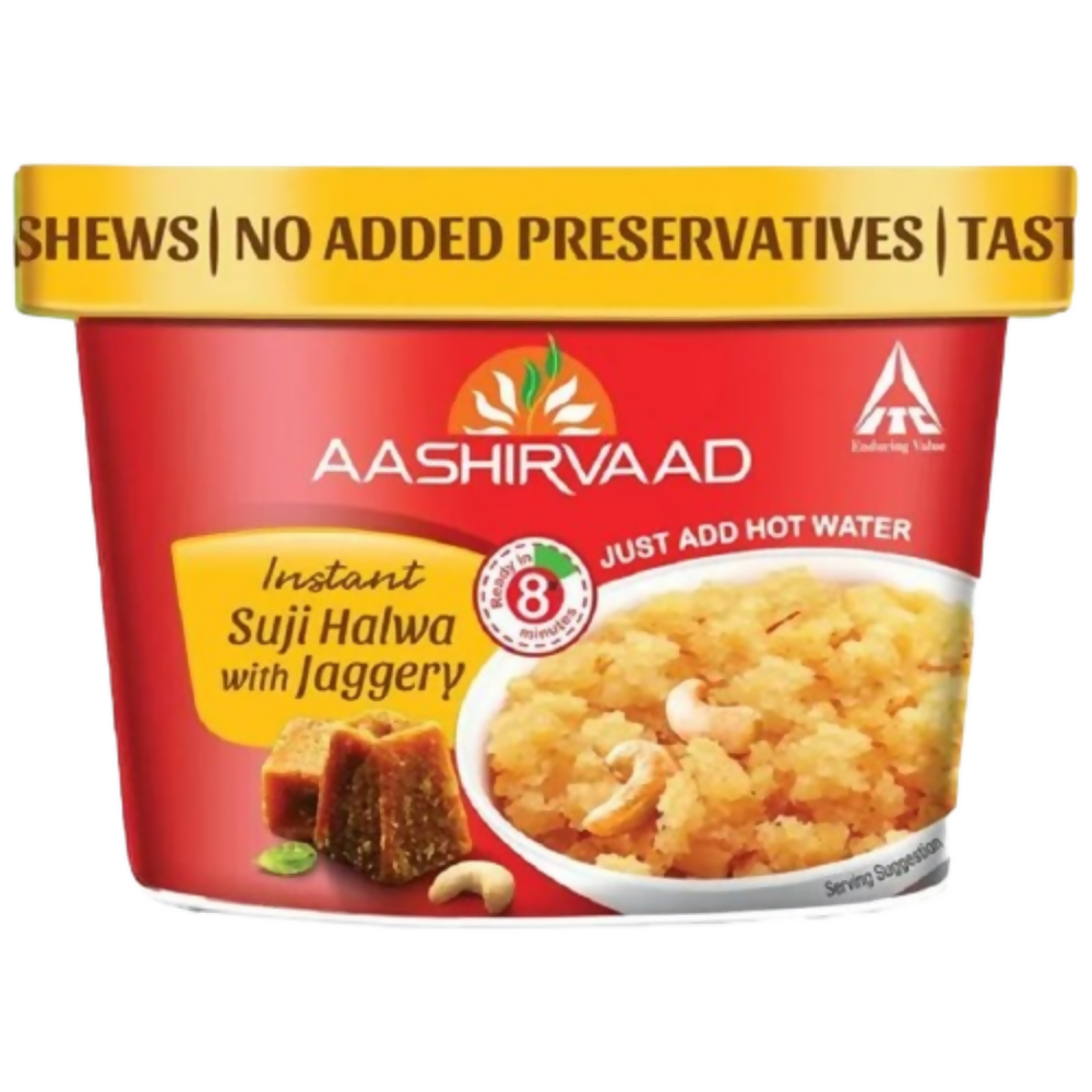 Aashirvaad Instant Suji Halwa with Jaggery | Grocsy