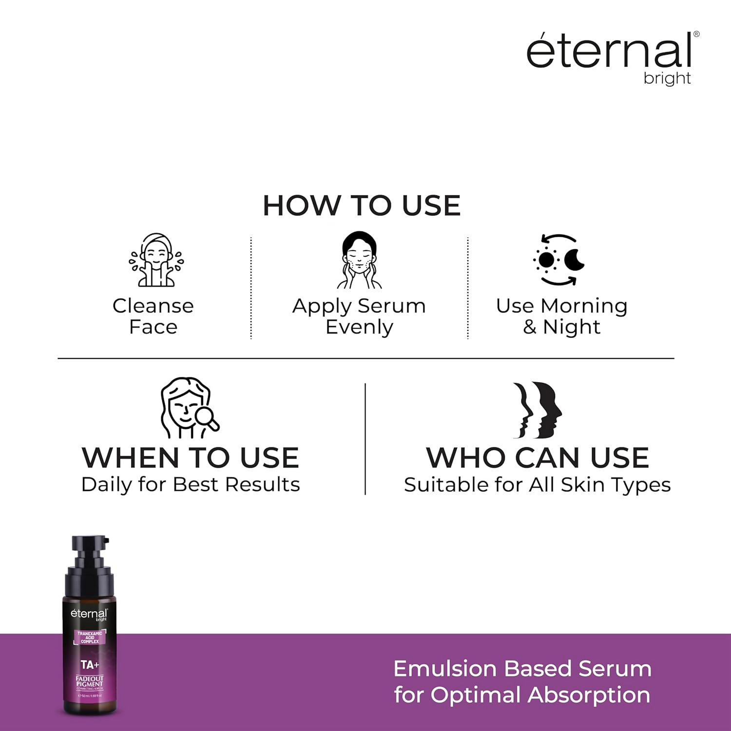 Eternal Bright Fadeout Pigment Correcting Serum | Grocsy