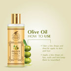 Skiura Nature Olive Oil For Anti Hair Fall, Thick Hair & Fast Hair Growth | Grocsy