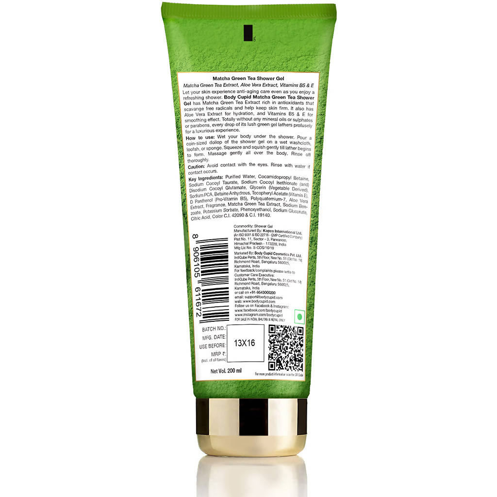 Body Cupid Matcha Green Tea Bath & Shower Gel | Grocsy