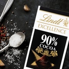 Lindt Excellence 90% Cocoa Dark Supreme Chocolate | Grocsy