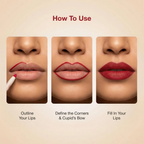 NY Bae 2-in-1 Lip Liner & Lip Colour - Kashmiri Mirch | Grocsy