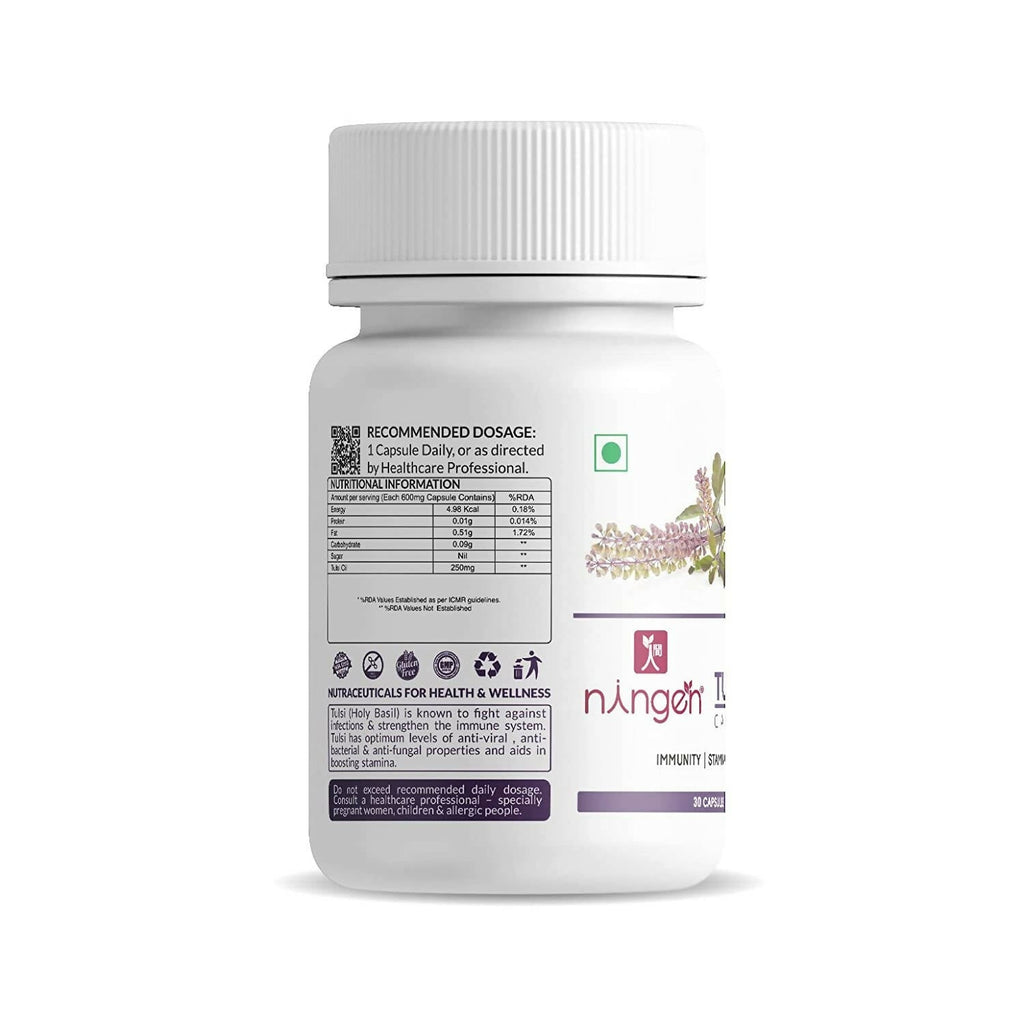 Ningen Tulsi Oil Capsules | Grocsy