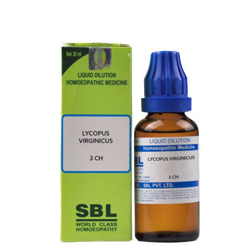 SBL Homeopathy Lycopus Virginicus Dilution | Grocsy