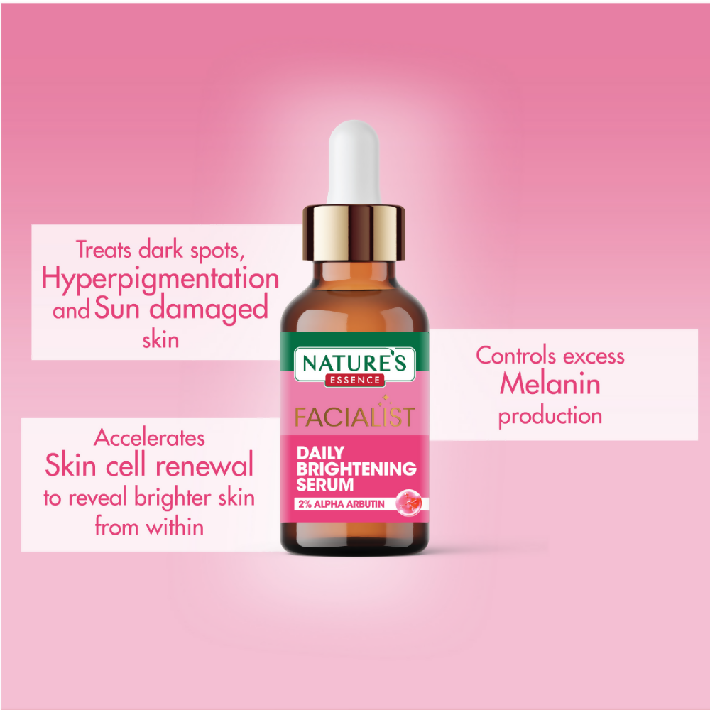 Nature's Essence Facialist Daily Brightening Serum | Grocsy