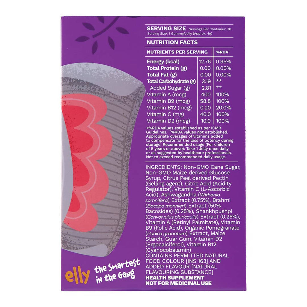 OZiva Kids Superfood Brain Multi Gummies | Grocsy