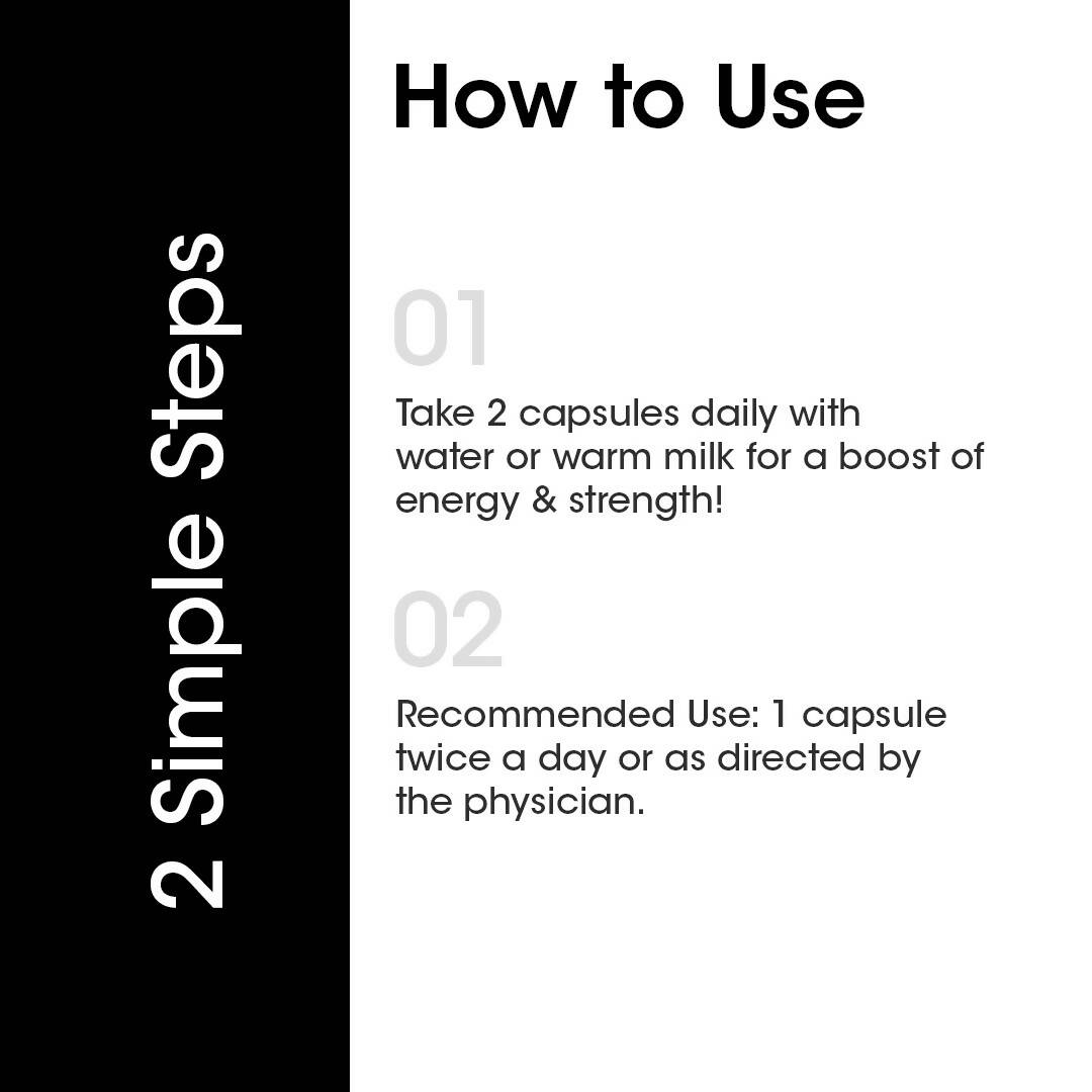 TAC - The Ayurveda Co. SJ Capsules for Men | Grocsy