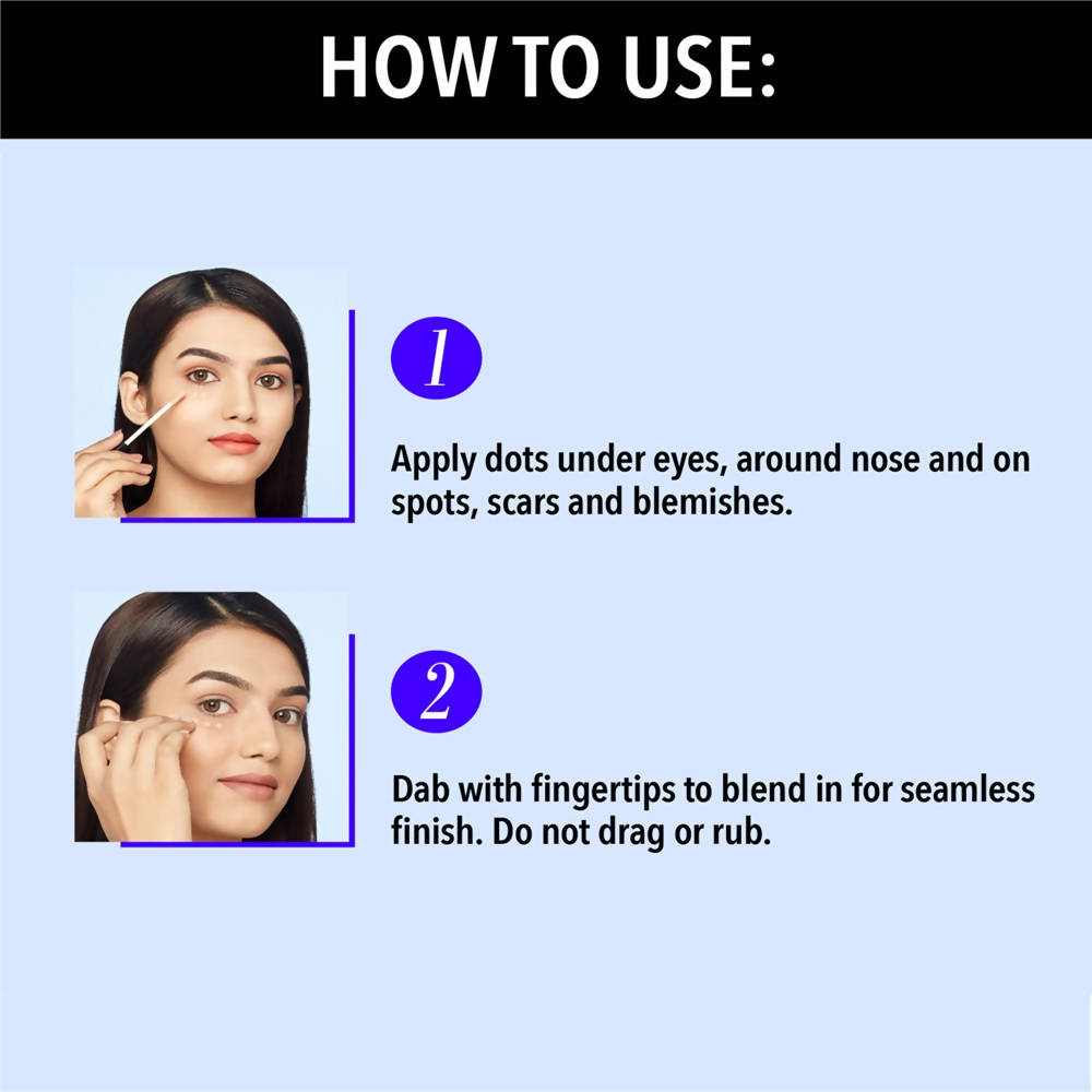 Blue Heaven Flawless Liquid Concealer Chocolate | Grocsy