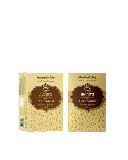Mantra Organics Coco Sandal Soap | Grocsy