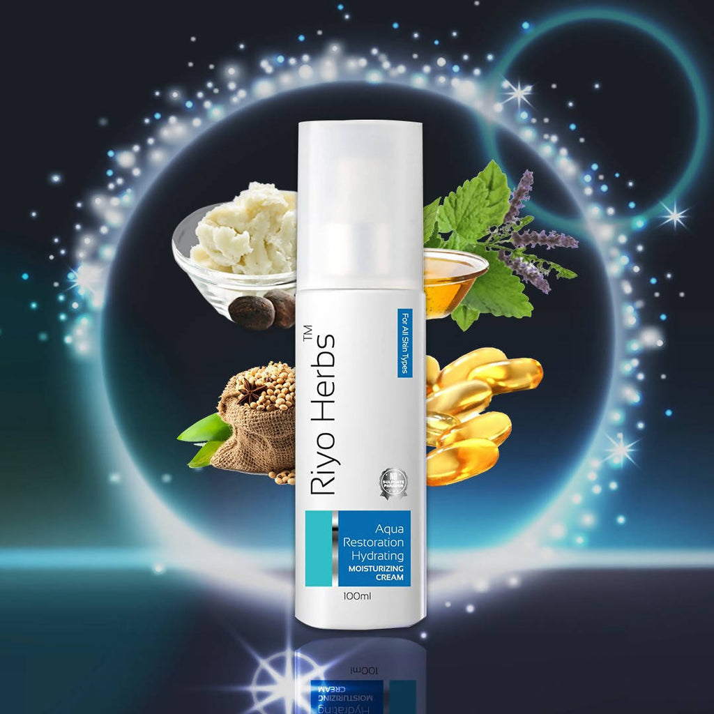 Riyo Herbs Aqua Restoration Hydrating Moisturizing Cream | Grocsy