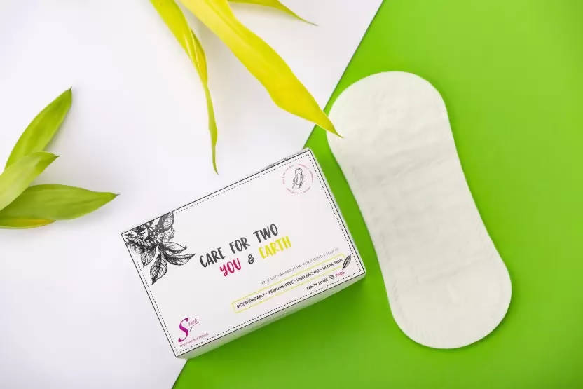 Saathi Bamboo Fiber Sanitary Napkins Panty Liner Pack | Grocsy