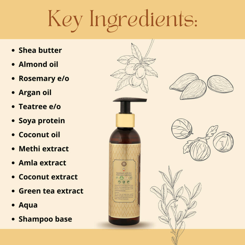 Organicos Miracle Anti Hair Fall Shampoo | Grocsy