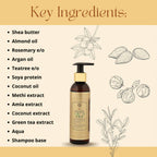 Organicos Miracle Anti Hair Fall Shampoo | Grocsy