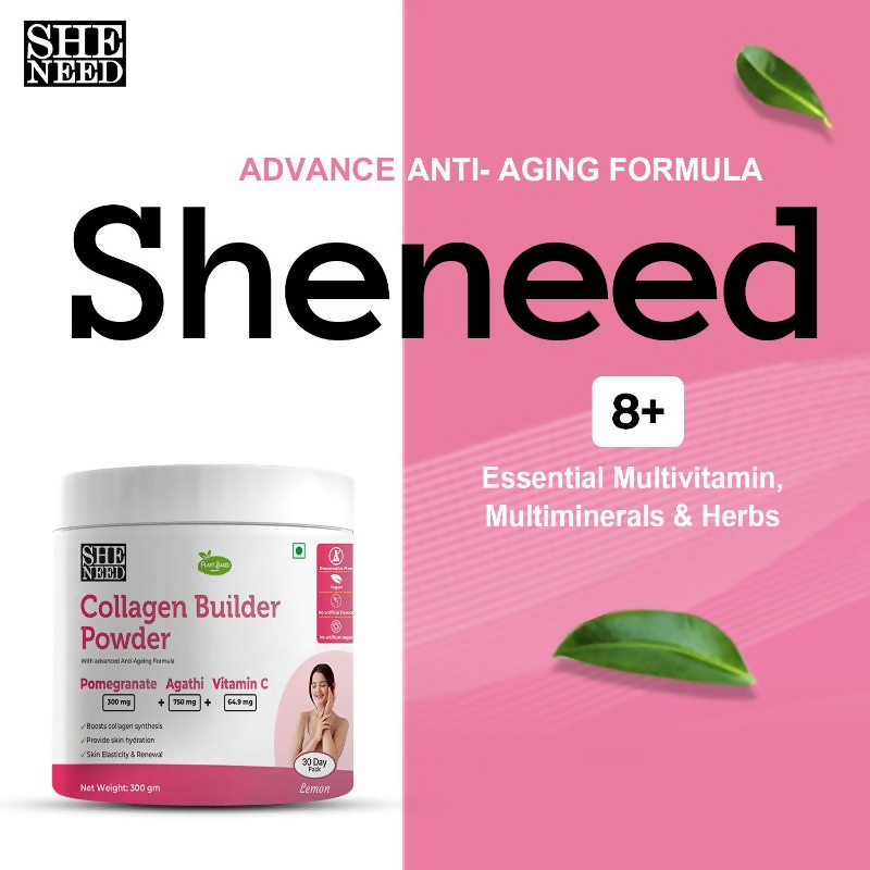 SheNeed Plant Based Collagen Builder Powder | Grocsy