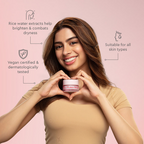 The Face Shop Rice Water Cream with Niacinamide & HA, Brightens Skin | Grocsy
