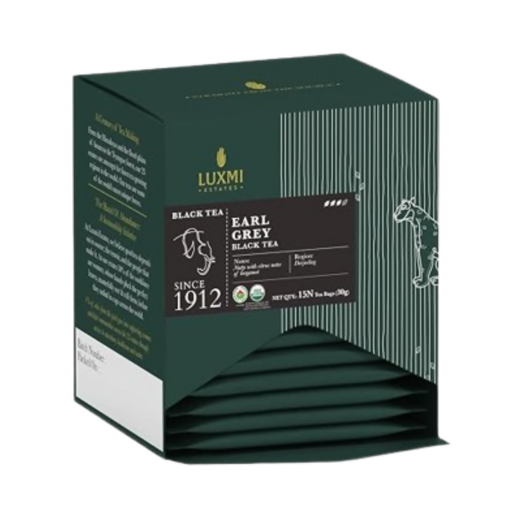 Luxmi Estates Garo Hills Organic Earl Grey Black Tea | Grocsy