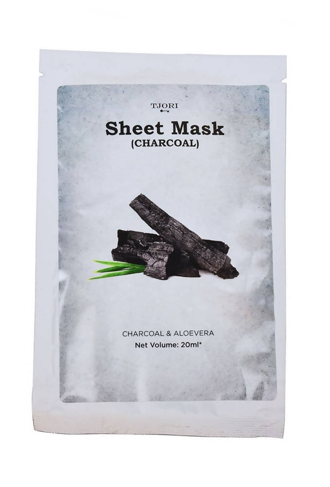 Tjori Charcoal Sheet Mask | Grocsy