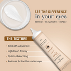 Glamveda Glutathione & Niacinamide Under Eye Cream | Grocsy