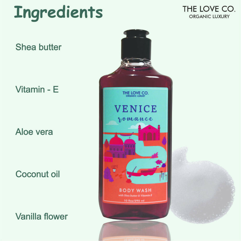 The Love Co. Venice Romance Body Wash | Grocsy