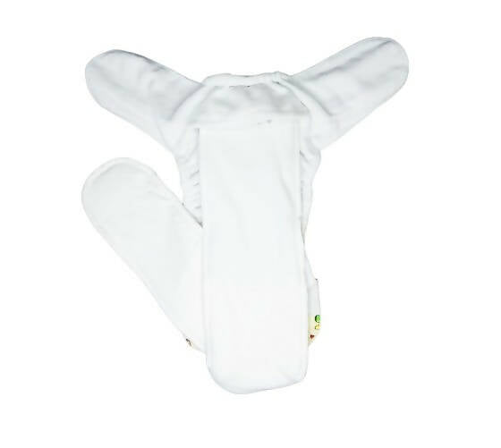 Kindermum Nano Aio Cloth Diaper With 2 Organic Cotton Inserts- Baby Doodle For Kids | Grocsy