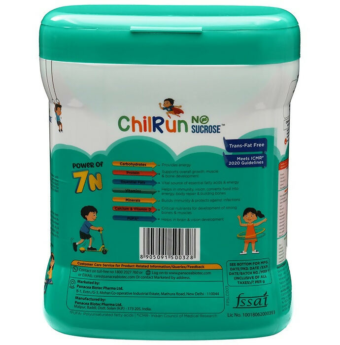 Chilrun No Sucrose 2+ Nutrition Drink For Children’s Growth and Development Vanilla | Grocsy
