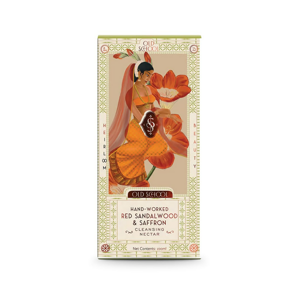Old School Rituals Red Sandalwood & Saffron Age Defying Cleanser Face Wash | Grocsy