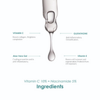 The Body Temple Vitamin C 10% + Niacinamide 5% Face Serum | Grocsy