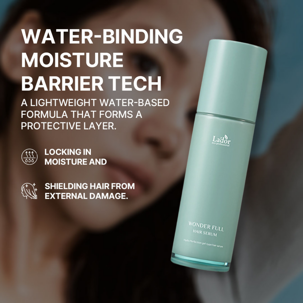 La'dor Wonder Full Korean Hair Serum for Dry & Frizzy Hair - Reduces Split Ends & Locks in Moisture | Grocsy