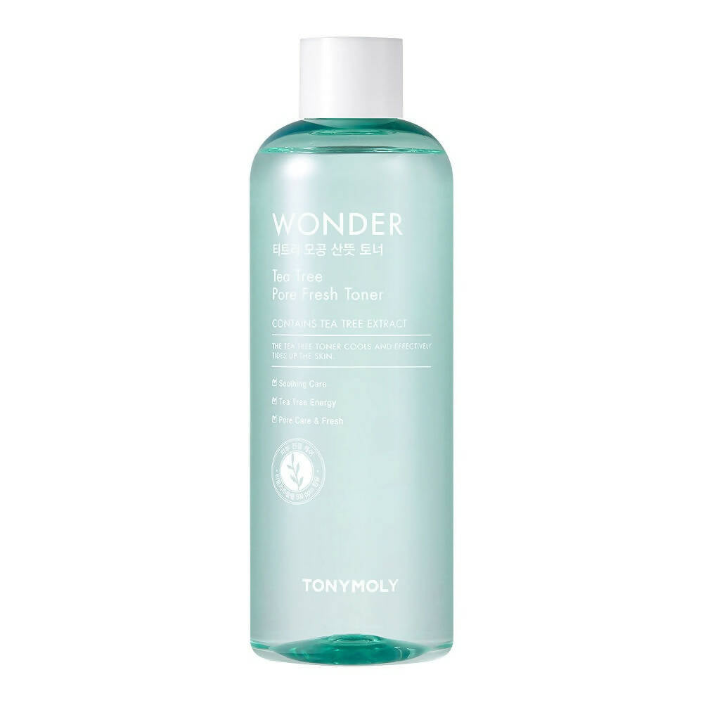 Tonymoly Wonder Tea Tree Pore Fresh Toner - Korean Skincare | Grocsy