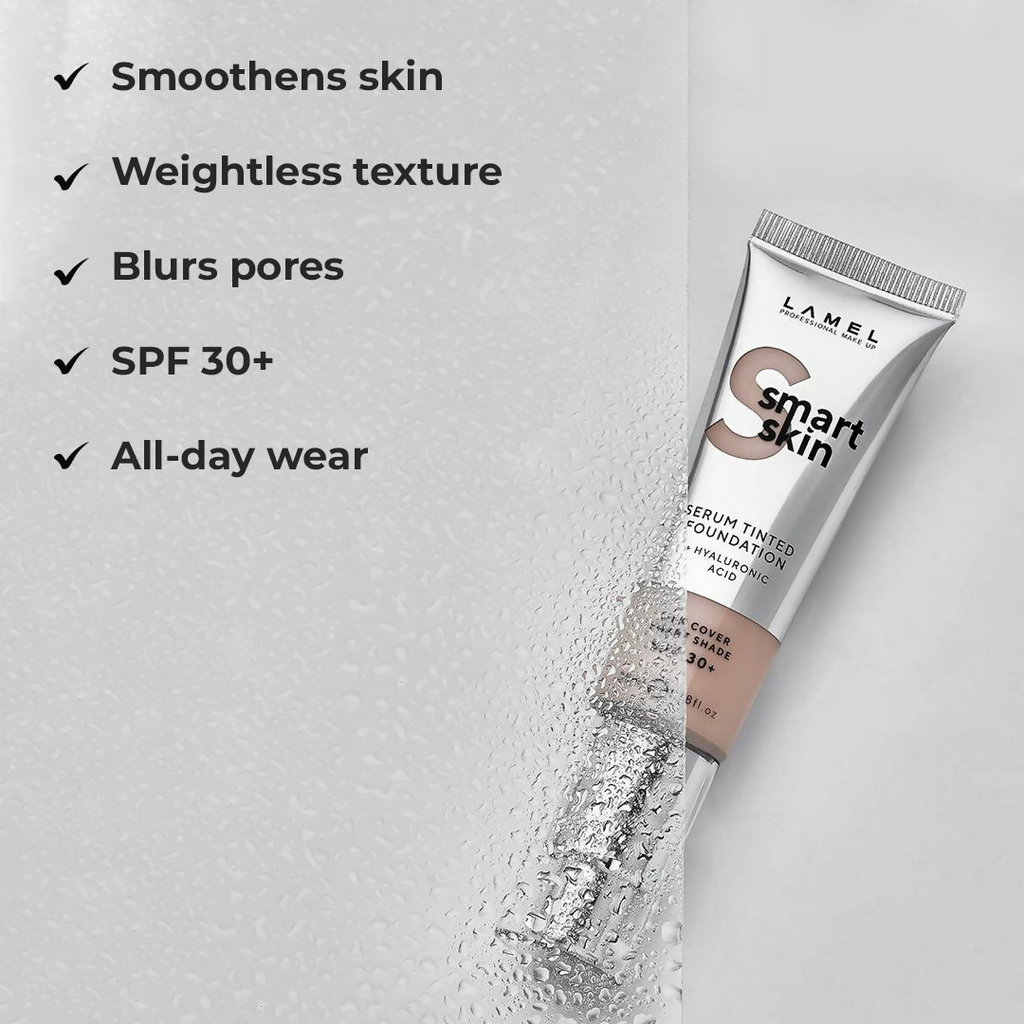 Lamel Smart Skin Serum Tinted Foundation SPF30+ - 402 Beige | Grocsy