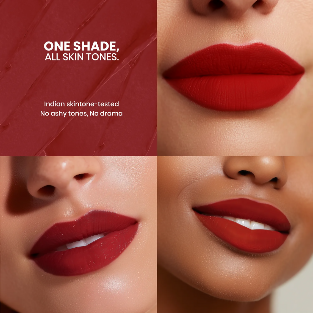 NY Bae Transfer-proof Matte Crayon Lipstick – Ruby Red 10 | Grocsy