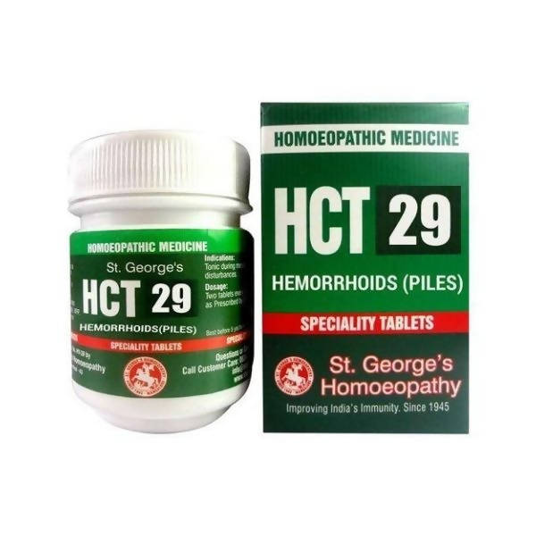 St. George's Homeopathy HCT 29 Tablets | Grocsy