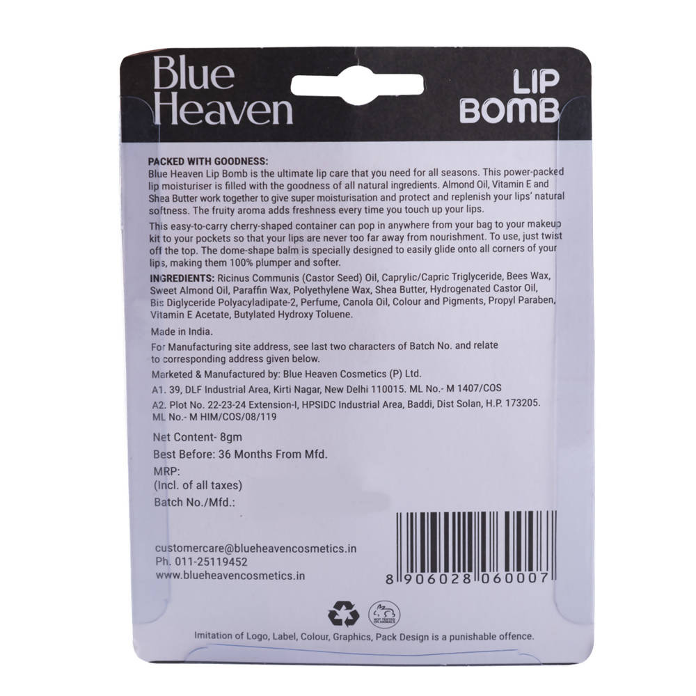 Blue Heaven Lip Bomb Cocoa Butter | Grocsy