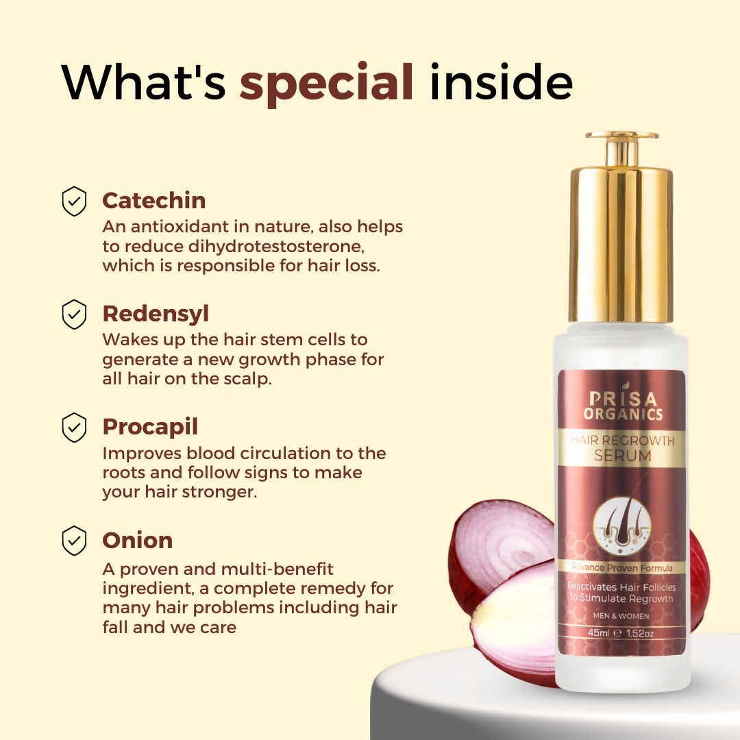 Prisa Organics Hair Re Growth Serum | Grocsy
