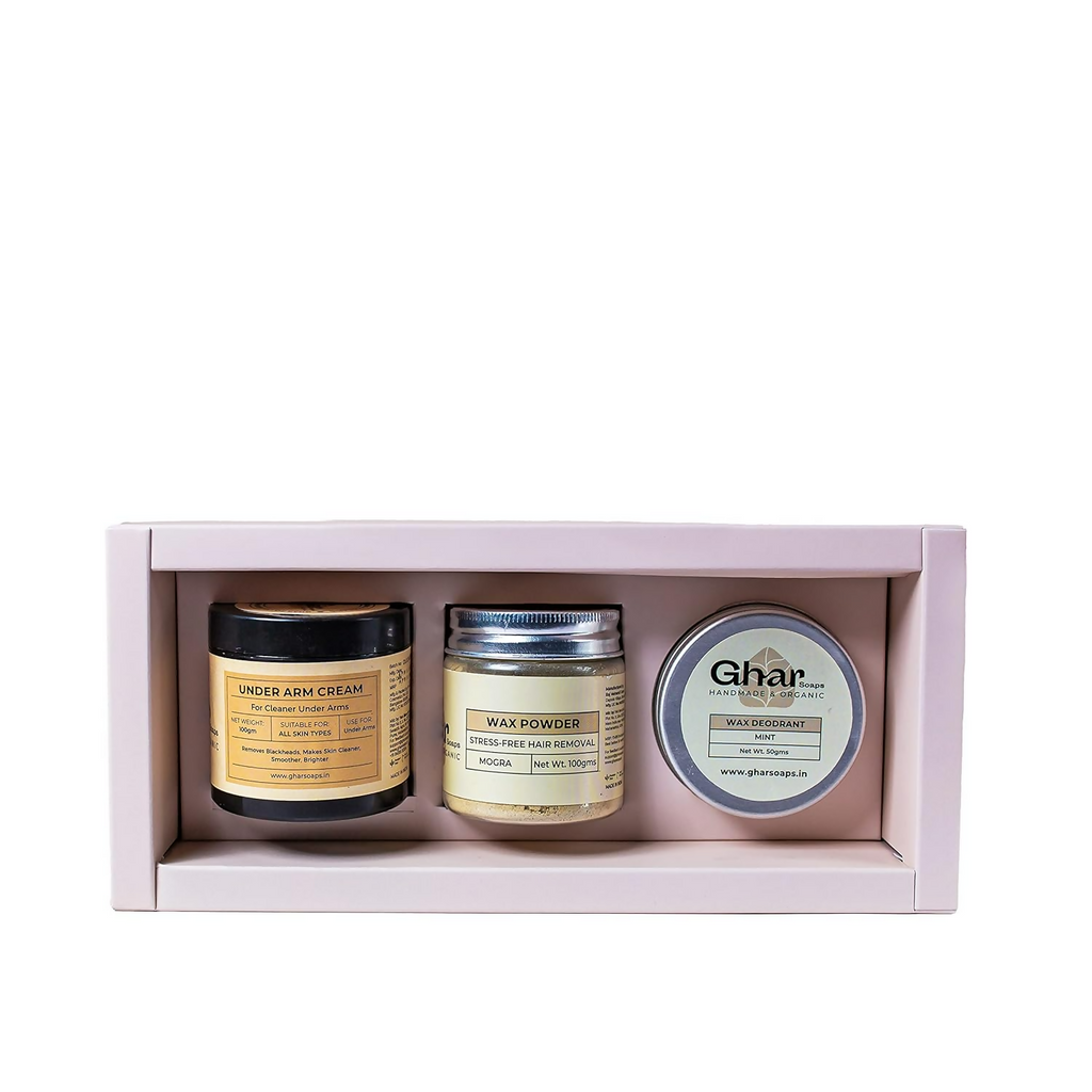 Ghar Soaps Underarm Lightening Cream Kit | Grocsy