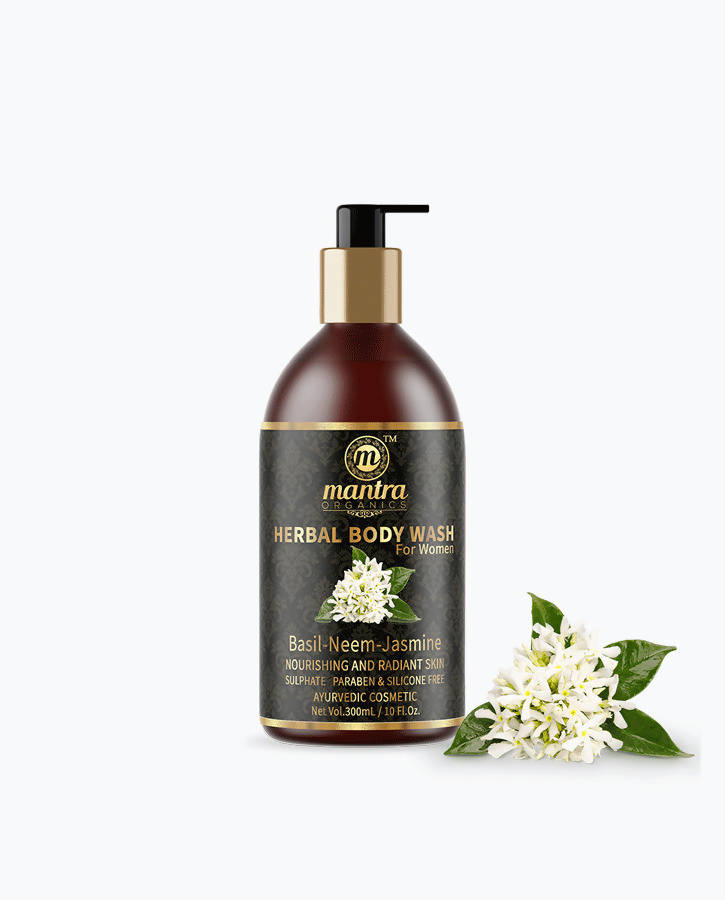 Mantra Organics Herbal Body Wash For Women | Grocsy