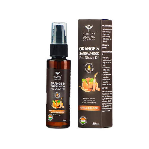 Bombay Shaving Company Orange & sandalwood Pre Shave Oil | Grocsy