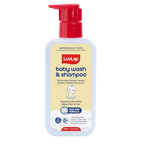 LuvLap Baby Wash & Shampoo with Chamomile, Milk Protein, Oatmeal & Shea Butter | Grocsy