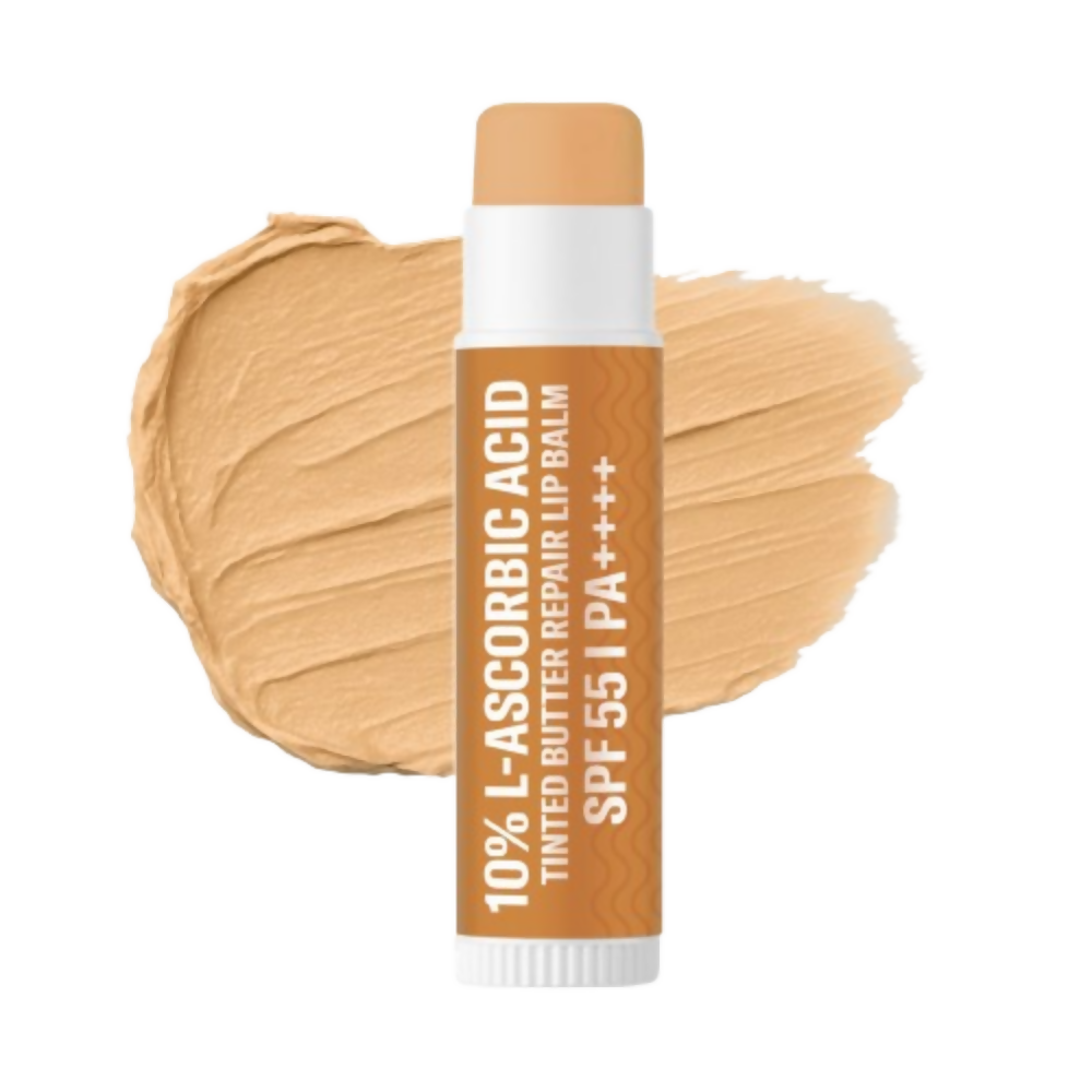 Bake 10% L-Ascorbic Acid Tinted Butter Brightening Lip Balm SPF 55 PA++++ | Grocsy