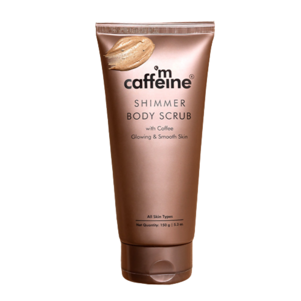 mCaffeine Shimmer Body Scrub with Coffee | Grocsy