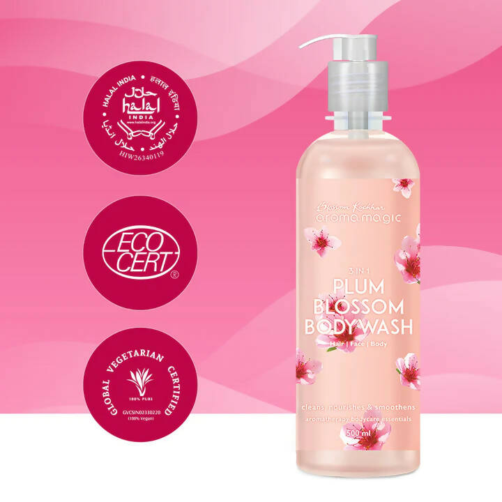 Blossom Kochhar Aroma Magic 3In1 Plum Blossom Bodywash | Grocsy
