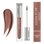 Love Earth Lip Gloss - Honey Dip (Brown Glitter) | Grocsy