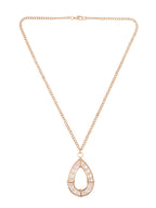NVR Women Gold-Polished Oxidised Bohemian Necklace | Grocsy
