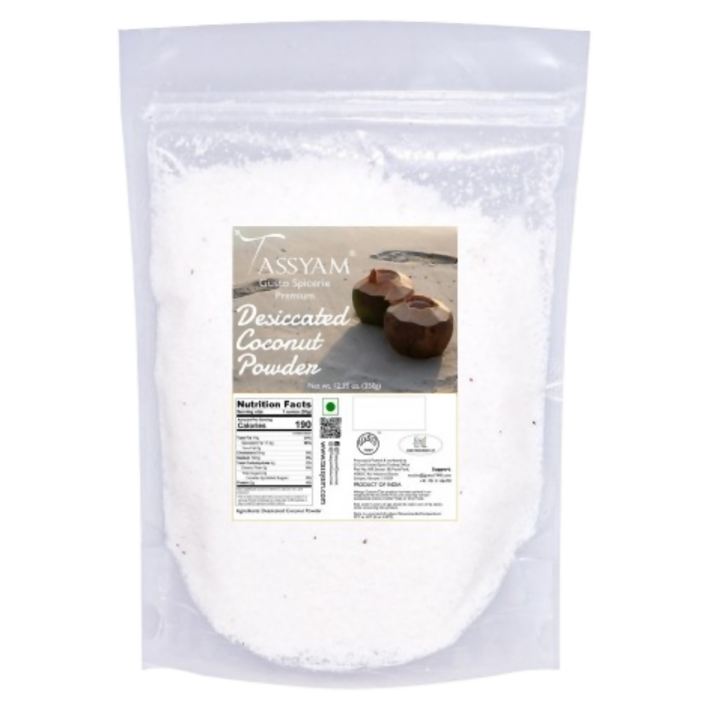 Tassyam Organics Desiccated Coconut Powder | Grocsy