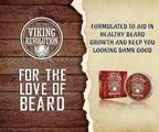 Viking Revolution Beard Balm with Sandalwood Scent and Argan Jojoba Oils | Grocsy